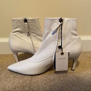 Zara Women Leather Sock Boots